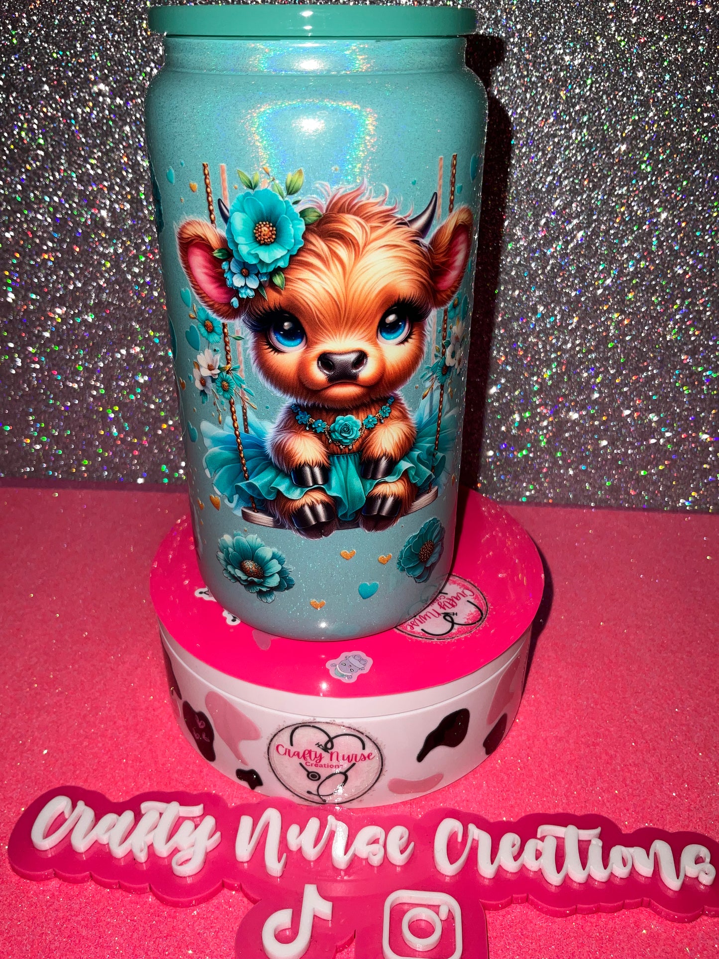 16oz Glass Tumbler