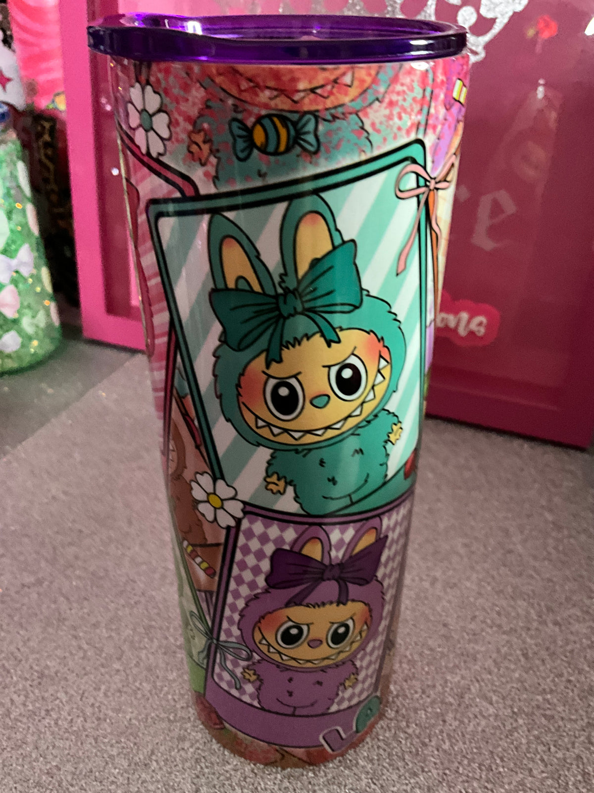 20oz Cute Stainless Steel Tumbler