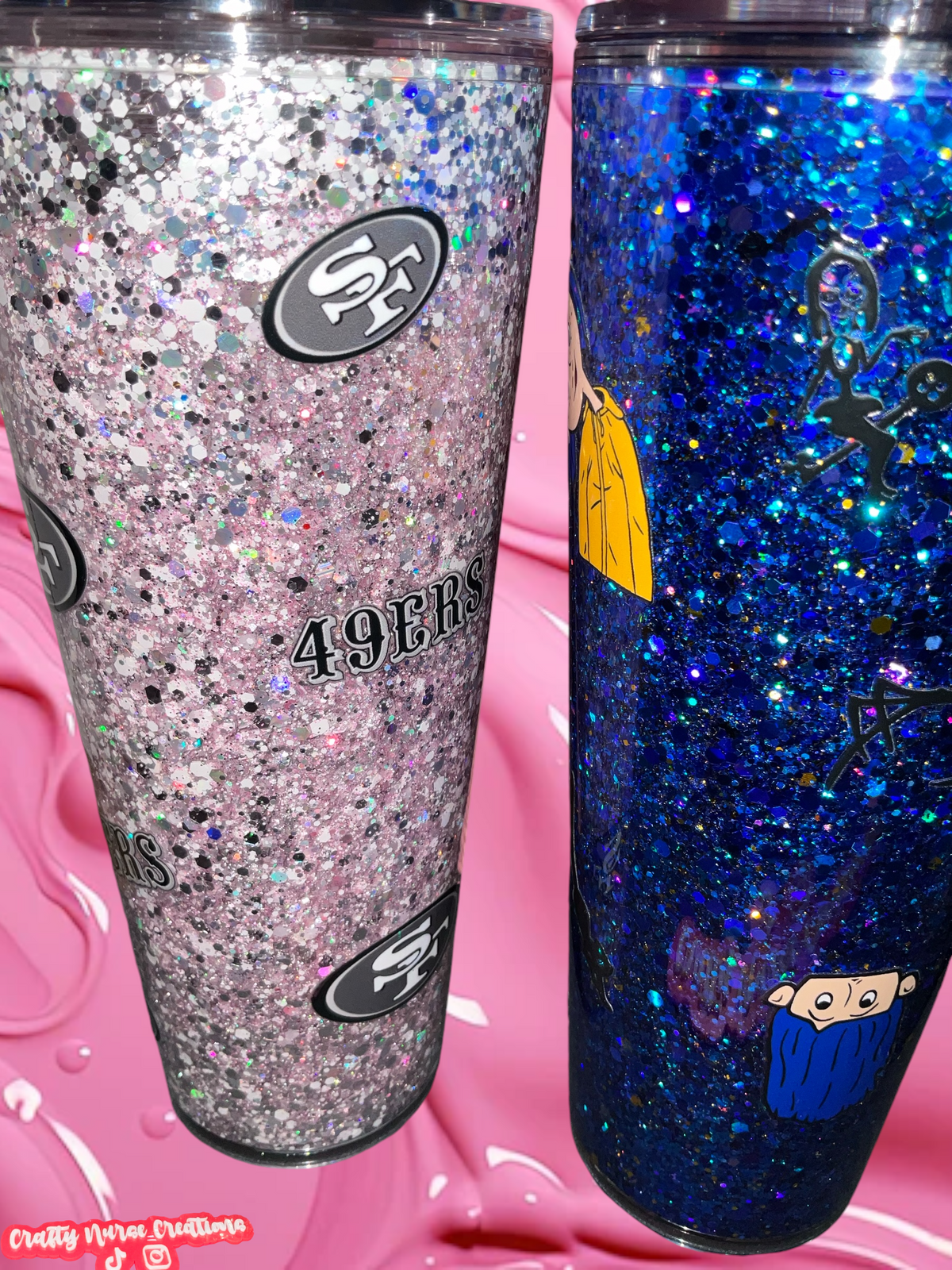 24oz Acrylic Snowglobes