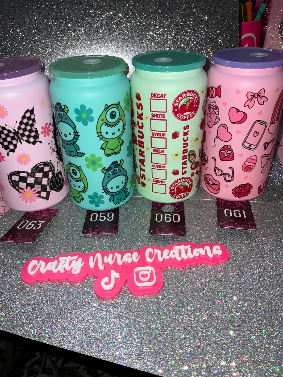 16oz Stainless Steel Tumblers Sublimation Design