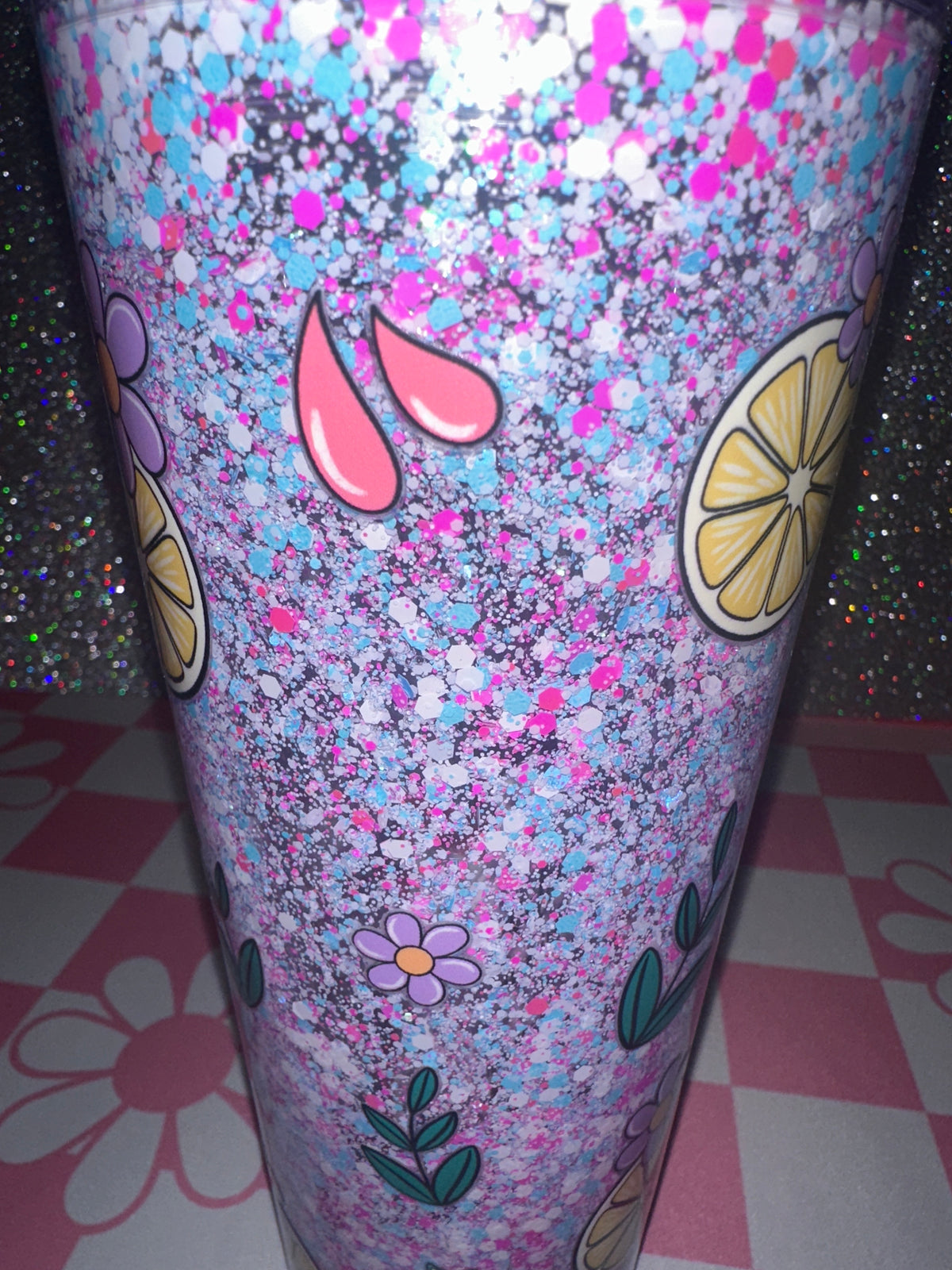 24oz Acrylic Snowglobe
