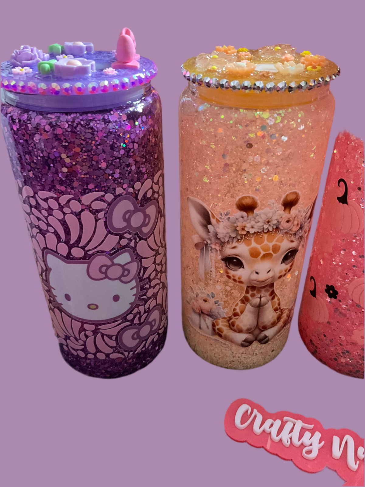 16oz, 20oz, & 24oz Custom Made Snowglobes Made on Live!
