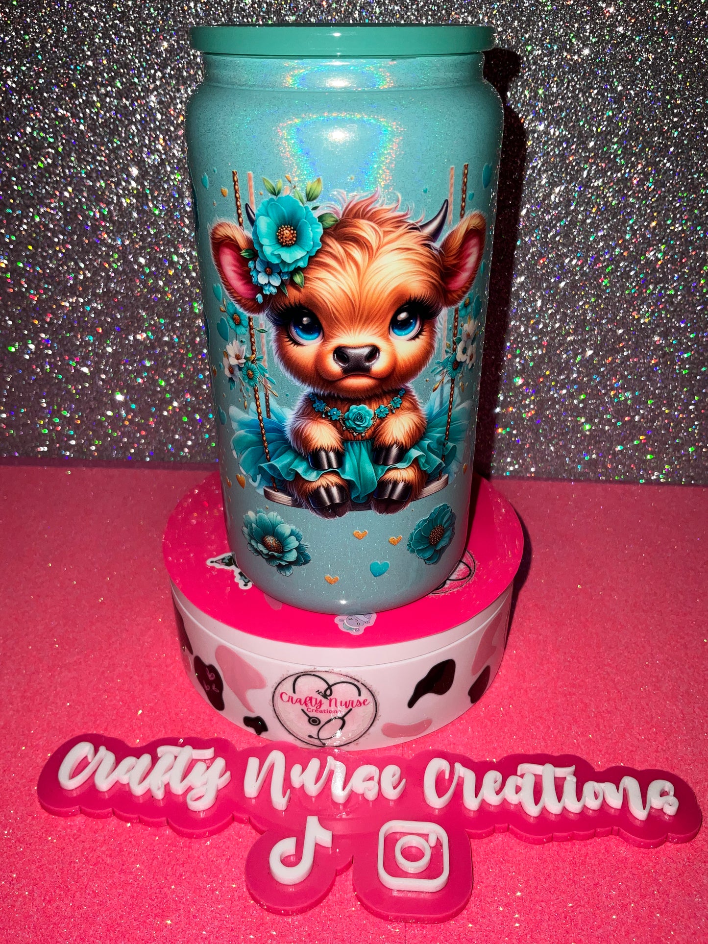16oz Glass Tumbler