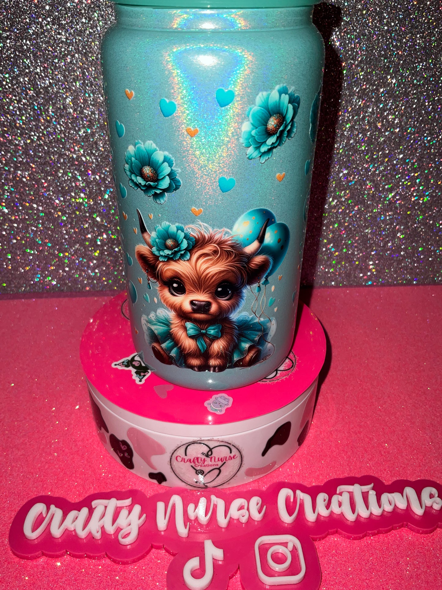 16oz Glass Tumbler