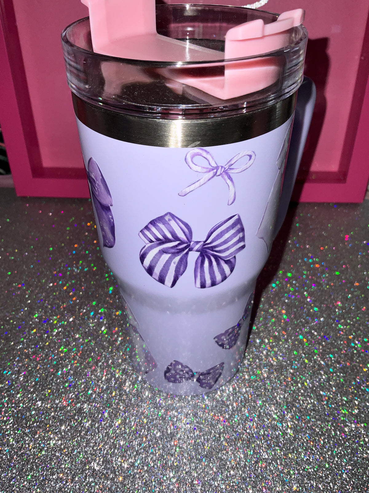 PASTEL 20oz TUMBLER WITH HANDLE..