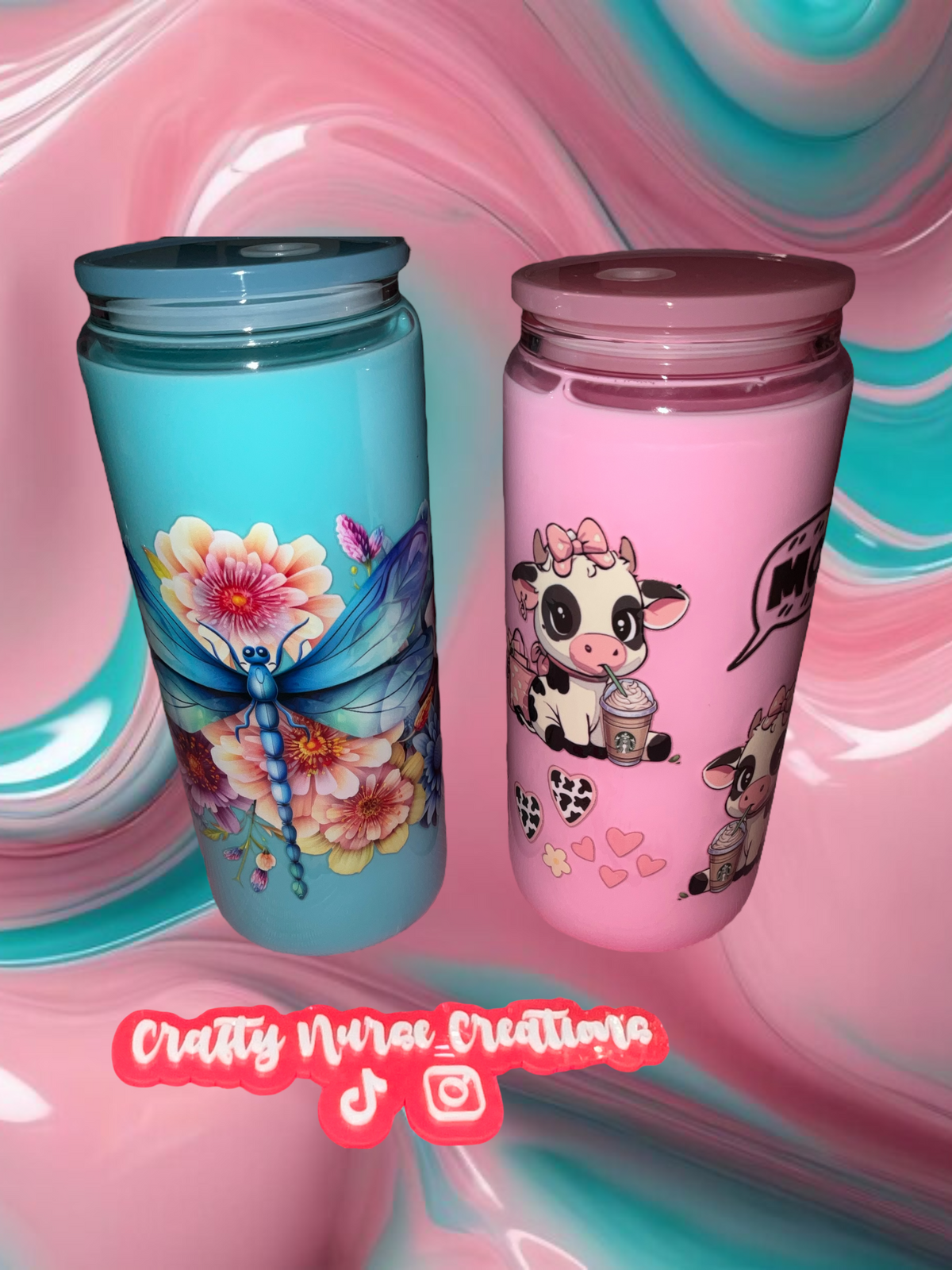 20oz Milky Snowglobes
