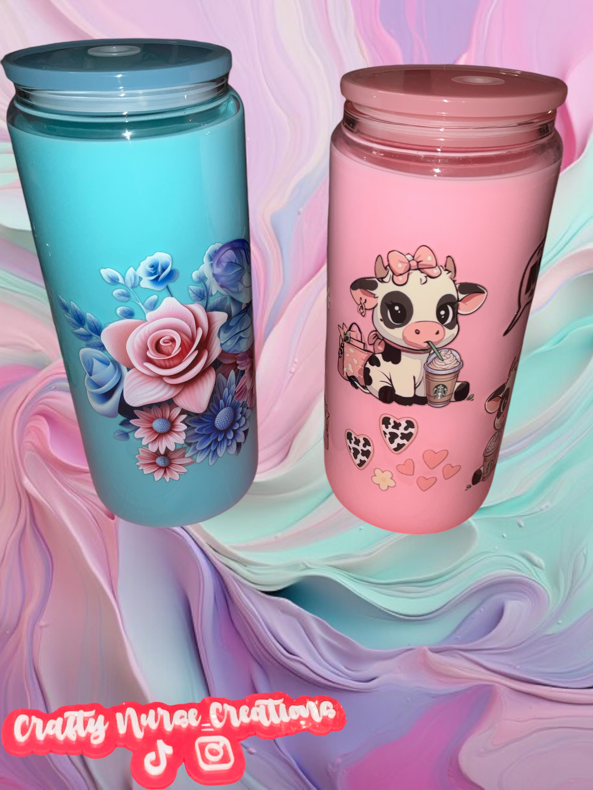 20oz Milky Snowglobes