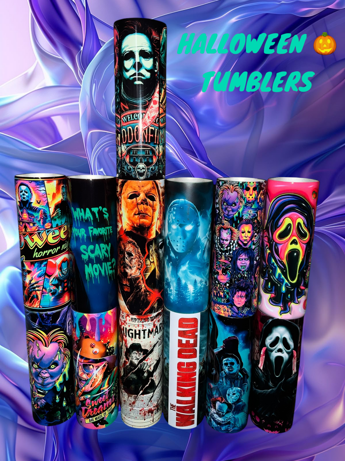 HALLOWEEN 🎃 TUMBLERS