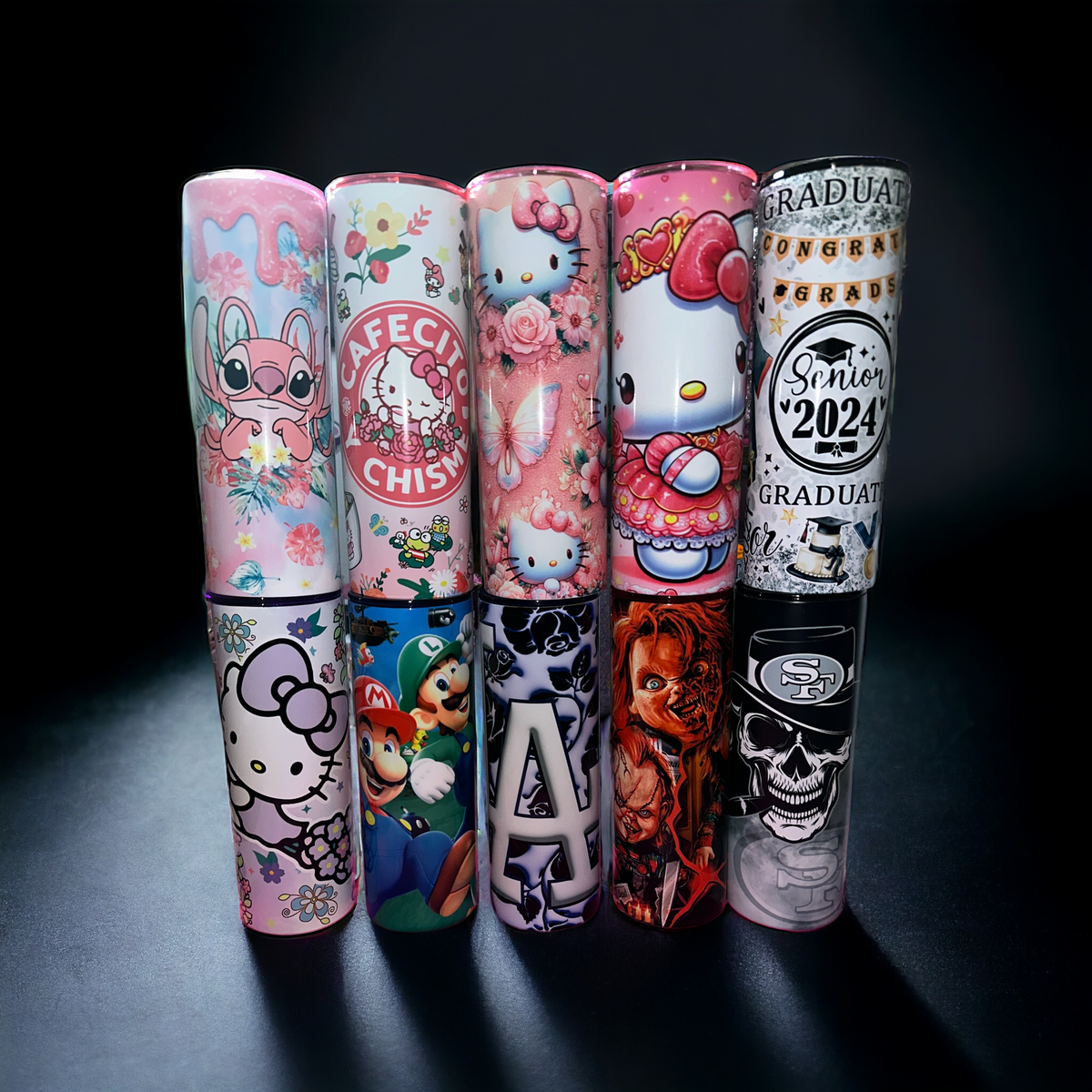 CUSTOM TUMBLERS 20oz