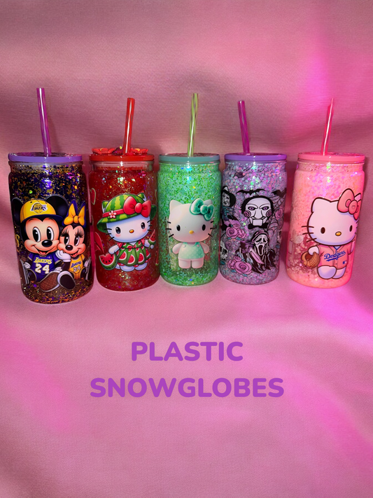 Plastic Snowglobes