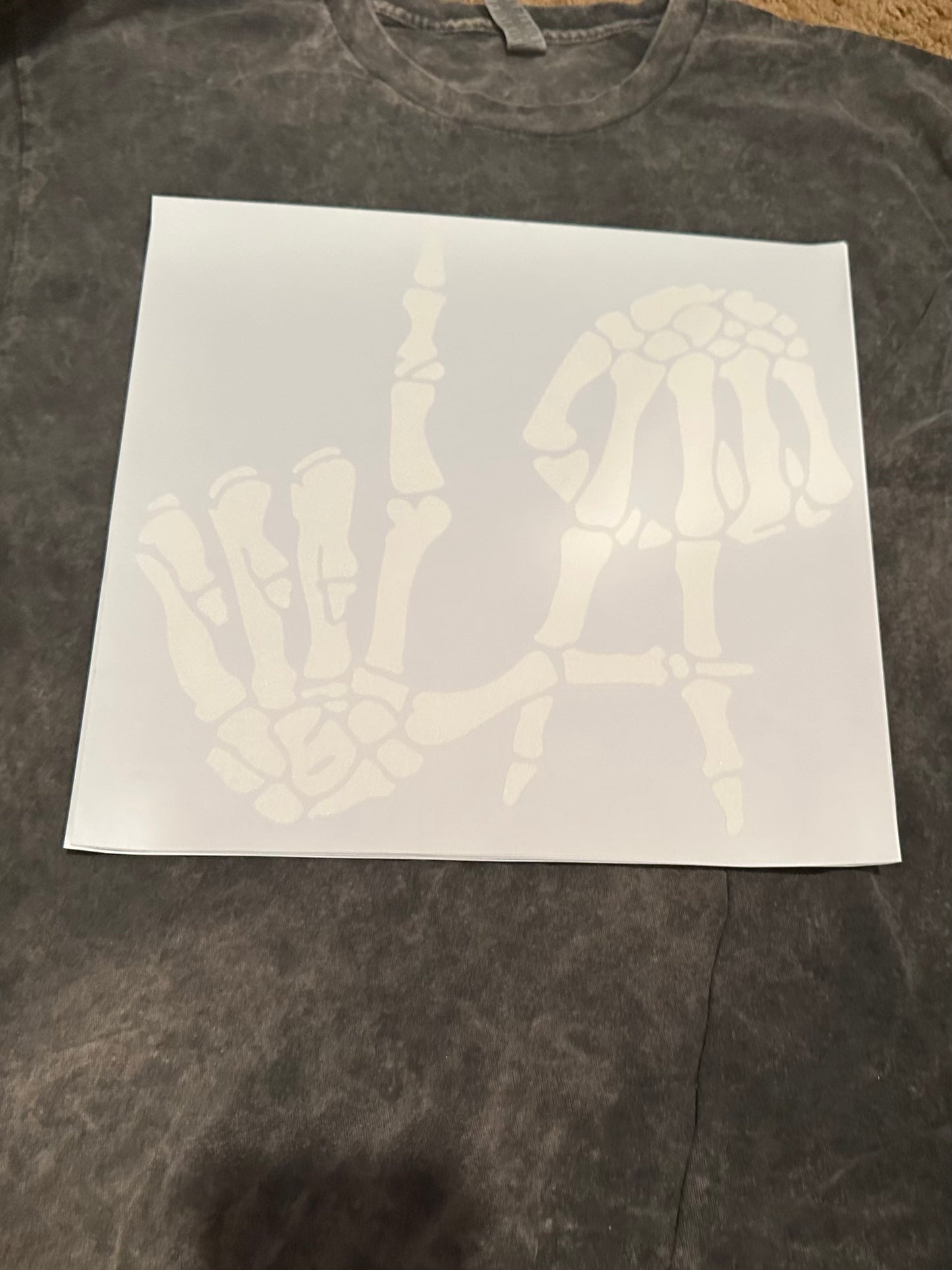 Pick a screen print we will press it on a shirt