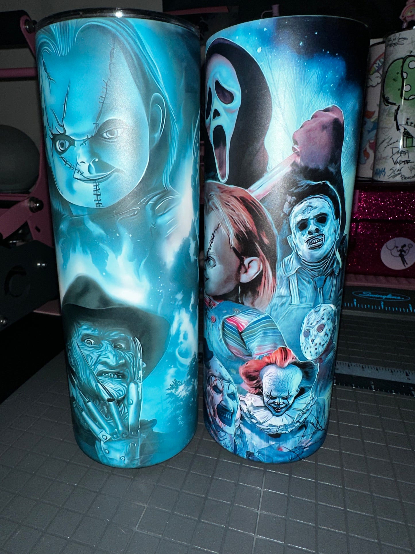 SPOOKY TUMBLERS