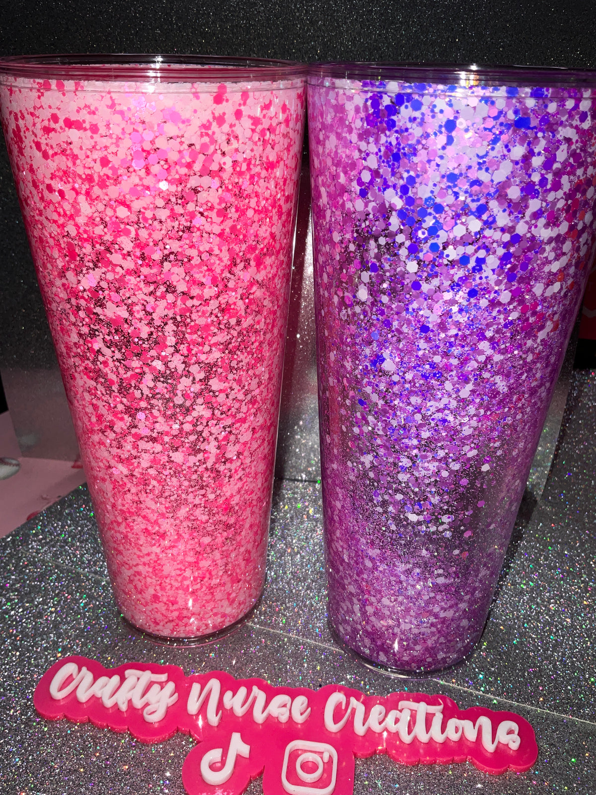 24oz Acrylic Snowglobes