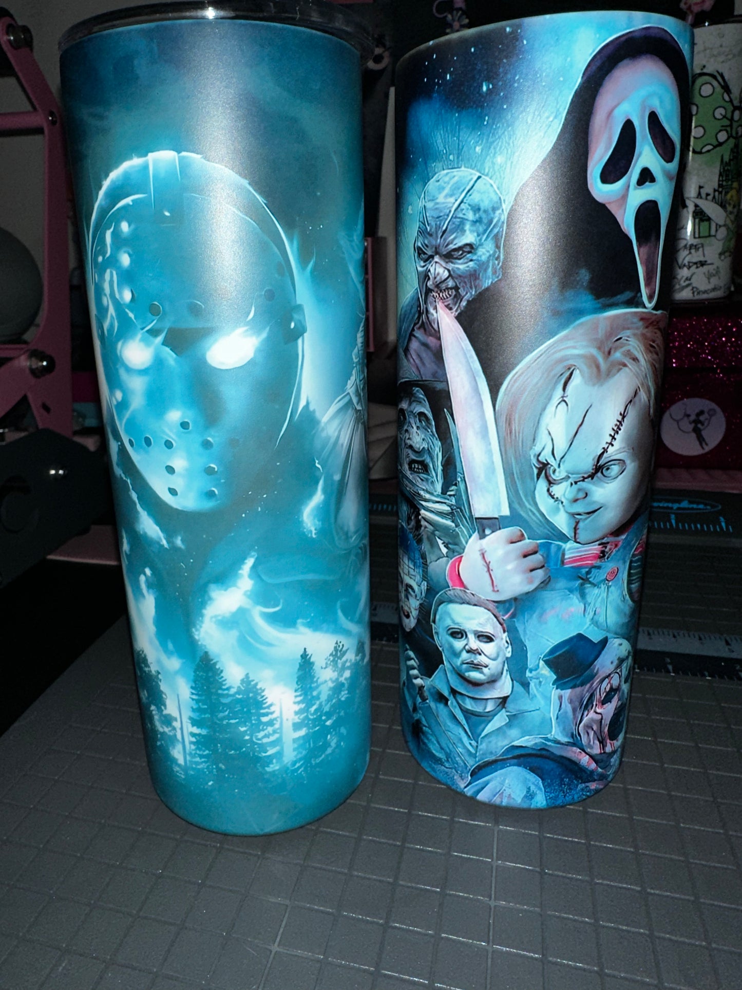 SPOOKY TUMBLERS