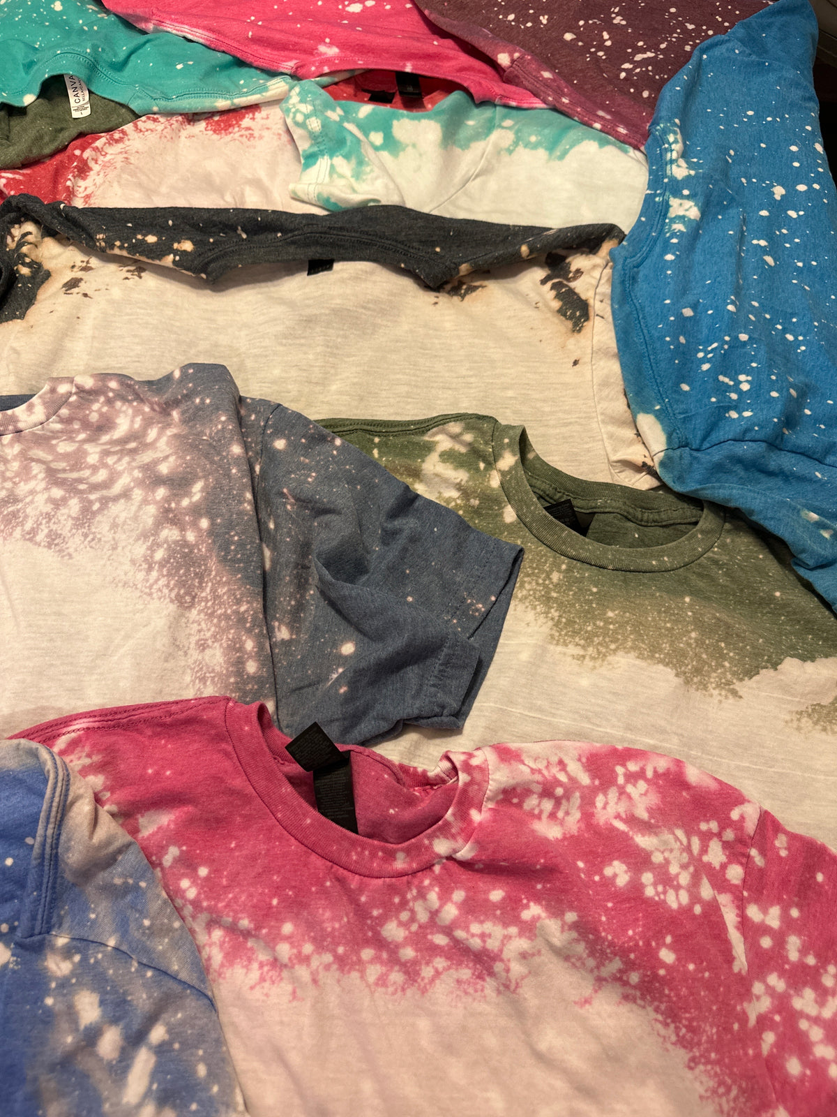 BLEACHED BLANKS TEES